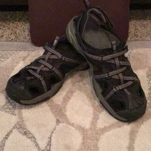 - Ahnu women’s sandals